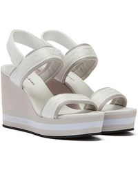 Damen-Sandalen mit Keilabsatz von Calvin Klein | Online-Schlussverkauf –  Bis zu 61% Rabatt | Lyst DE