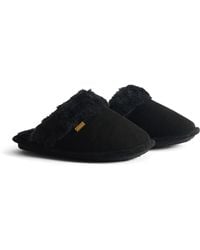 HUNTER - Mule Suede Slippers - Lyst