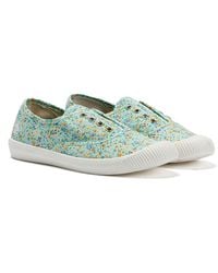 Original Penguin - Anita Canvas Sage Floral Pumps - Lyst