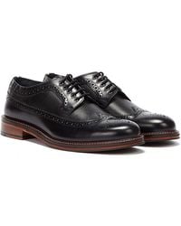 Ben Sherman - Archie Brogue Farbe Schnürschuhe Aus Leder - Lyst