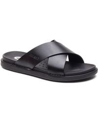 Base London - Drift Leather Sandals - Lyst