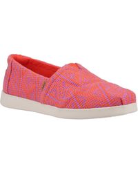 TOMS - Alpargata Plus 100% Cotton Flame Espadrilles - Lyst