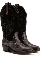 Osprey - The Louisiana Leather /Gunmetal Boots - Lyst