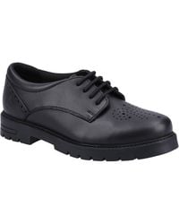 Hush Puppies - Jayne Lace Up Snr Leather Girls's Lace-Up Shoes - Lyst
