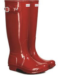 HUNTER - Original Tall Gloss Boot - Lyst