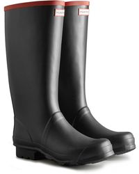HUNTER - Argyll Full Knee Wellington - Lyst