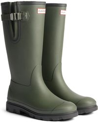 HUNTER - Field Downpour Boot Rubber Dark/ Wellington Boots - Lyst