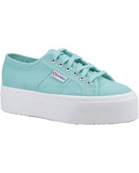 Superga - 2790 Linea Up And Down 100% Cotton Water Trainers - Lyst