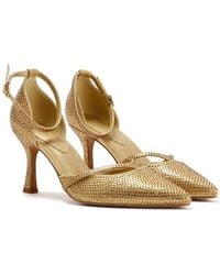 French Connection - Nina Rhinstone Stilleto Heels - Lyst