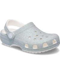 Crocs™ - Classic Glitter Clog Synthetic Clogs - Lyst