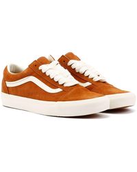 Vans - Old Skool Large Lace Scarpe Da Ginnastica Marroni - Lyst