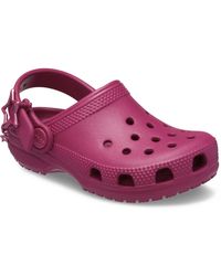 Crocs™ - Classic Star Buckle Eva Girl's Royal Clogs - Lyst