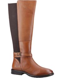 Hush Puppies - Victoria Leather Boots - Lyst