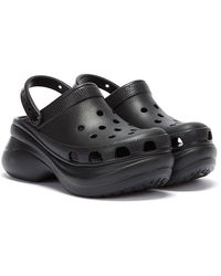women's crocs classic bae clog black