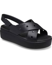 Crocs™ - Brooklyn 4U Cross Strap Clogs - Lyst