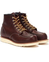 Red Wing Red wing briar oil slick 6-inch moc toe schnürstiefel - Braun
