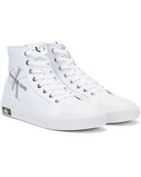 Calvin Klein High-top sneakers for Men - Up to 66% off at Lyst.com