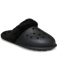 Crocs™ - Classic Fuzz Scuff Slippers - Lyst
