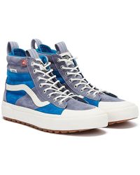 vans blue gray