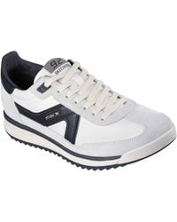 Skechers - Skx 92 Spective Leather Trainers - Lyst