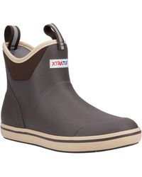 XtraTuf - Ankle Deck Rubber/Tan Wellington Boots - Lyst