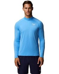 Castore - Adapt Training 1/4 Zip Top Polyester Activewear T-Shirts - Lyst