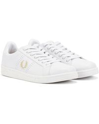 Fred Perry - Cupsole Leather Sneakers - Lyst