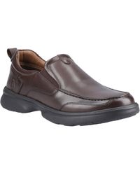 Hush Puppies - Harold Leather Slim Fit Loafers - Lyst