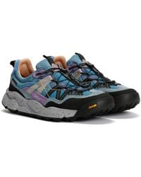 Flower Mountain - Iwano Suede/Nylon/ Trainers - Lyst