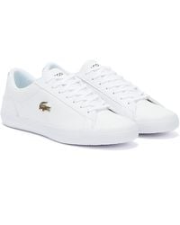 white lacoste mens