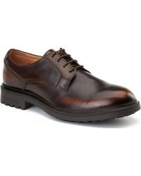 Base London - Locke Leather Lace-Up Shoes - Lyst