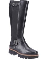 Pod - Aleena Leather/Textile Boots - Lyst