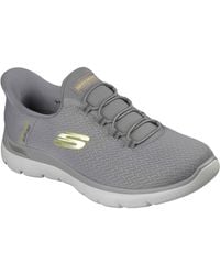 Skechers - Arch Fit Summits Kynor /Lime Trainers - Lyst