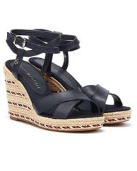 Tommy Hilfiger Wedge sandals for Women | Online Sale up to 53% off | Lyst UK