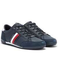 mens black tommy hilfiger trainers