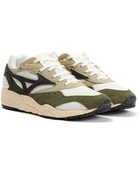 Mizuno - Contender S Pristine/Sand/Clover Trainers - Lyst