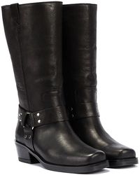 Bronx - Trig-ger Harness Leather Women's Boots - Lyst