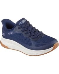 Skechers - Bobs Squad 4 Staple Look Rose Trainers - Lyst