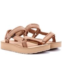 Teva - Midform Universal Canvas Tigers Eye Sandals - Lyst