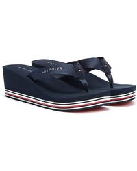 Tommy Hilfiger Wedge sandals for Women - Up to 61% off at Lyst.com