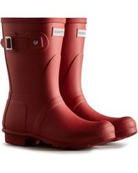 HUNTER - Matt Original Short Wellington Boots - Lyst