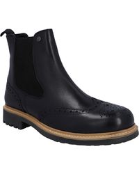 HUNTER - Cawdor Brogue Dealer Boots - Lyst