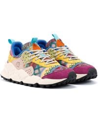 Flower Mountain - Kotetsu Knit Aztec Trainers - Lyst