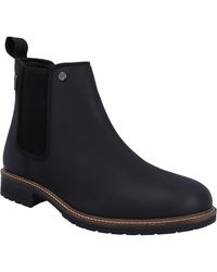 HUNTER - Jura Farbe lederstiefel - Lyst