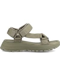 Hush Puppies - Kendra Sandal Textile Khaki Sandals - Lyst