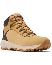 Columbia - Newton Wander Suede Curry/Cordovan Hiking Boots - Lyst
