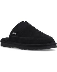 BEARPAW - Walker Suede Slippers - Lyst