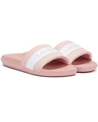 Lacoste Croco Silde Sandal - Pink