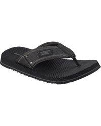 Skechers - Quill Textile Flip Flops - Lyst