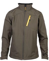 Caterpillar - Essentials Shell Softshell Jacket - Lyst